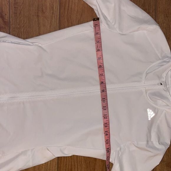 Adidas energy running jacket size XS‎ white - Picture 8 of 12
